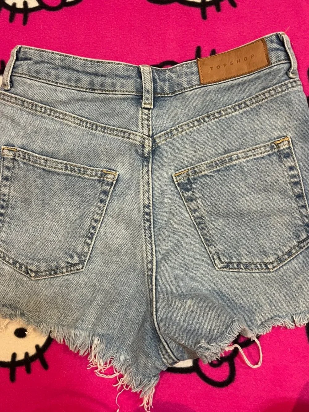 highwaisted denim jean topshop button up short cutoffs